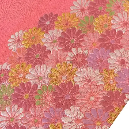 【見開き】御朱印帳 桃菊