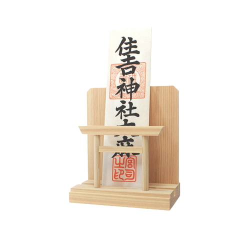 鳥居付お札(御朱印帳)立て 小